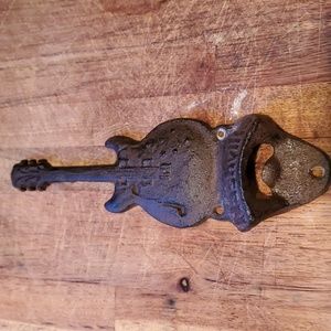 🌹 "Nashville" Iron/Metal Guitar Bottle Opener